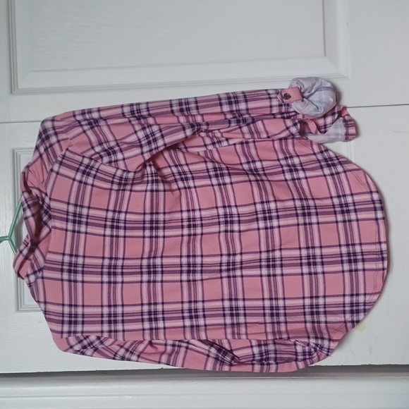Pink Plaid Long Sleeve - Picture 2 of 2